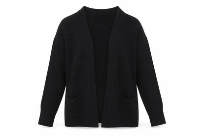 Womens UK Size S H&M Black Cardigan Jumper