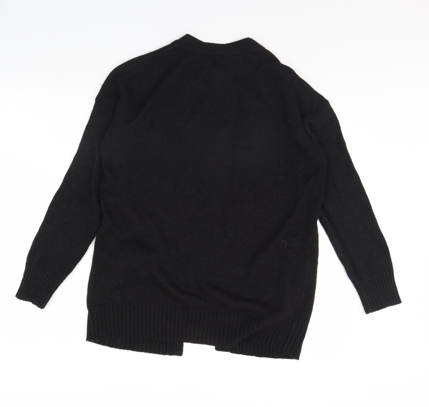 Womens UK Size S H&M Black Cardigan Jumper