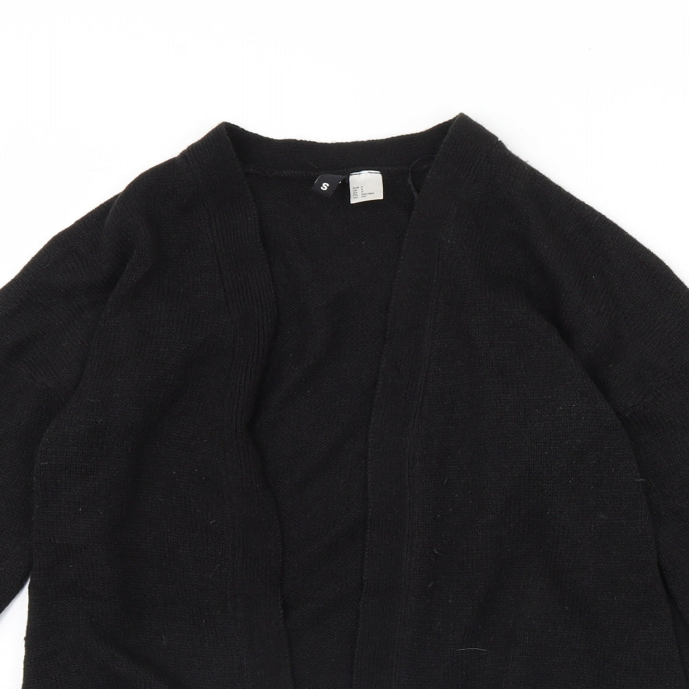 Womens UK Size S H&M Black Cardigan Jumper