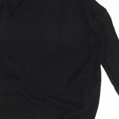 Womens UK Size S H&M Black Cardigan Jumper