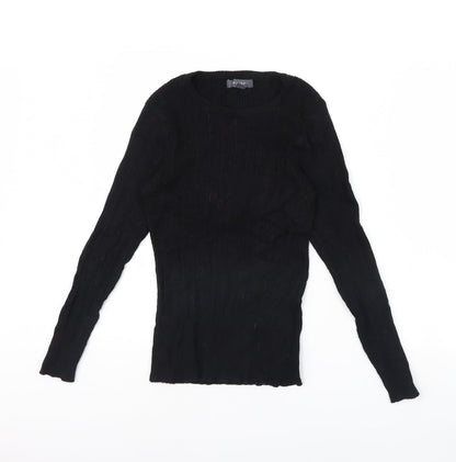 Primark Womens Black   Pullover Jumper Size L