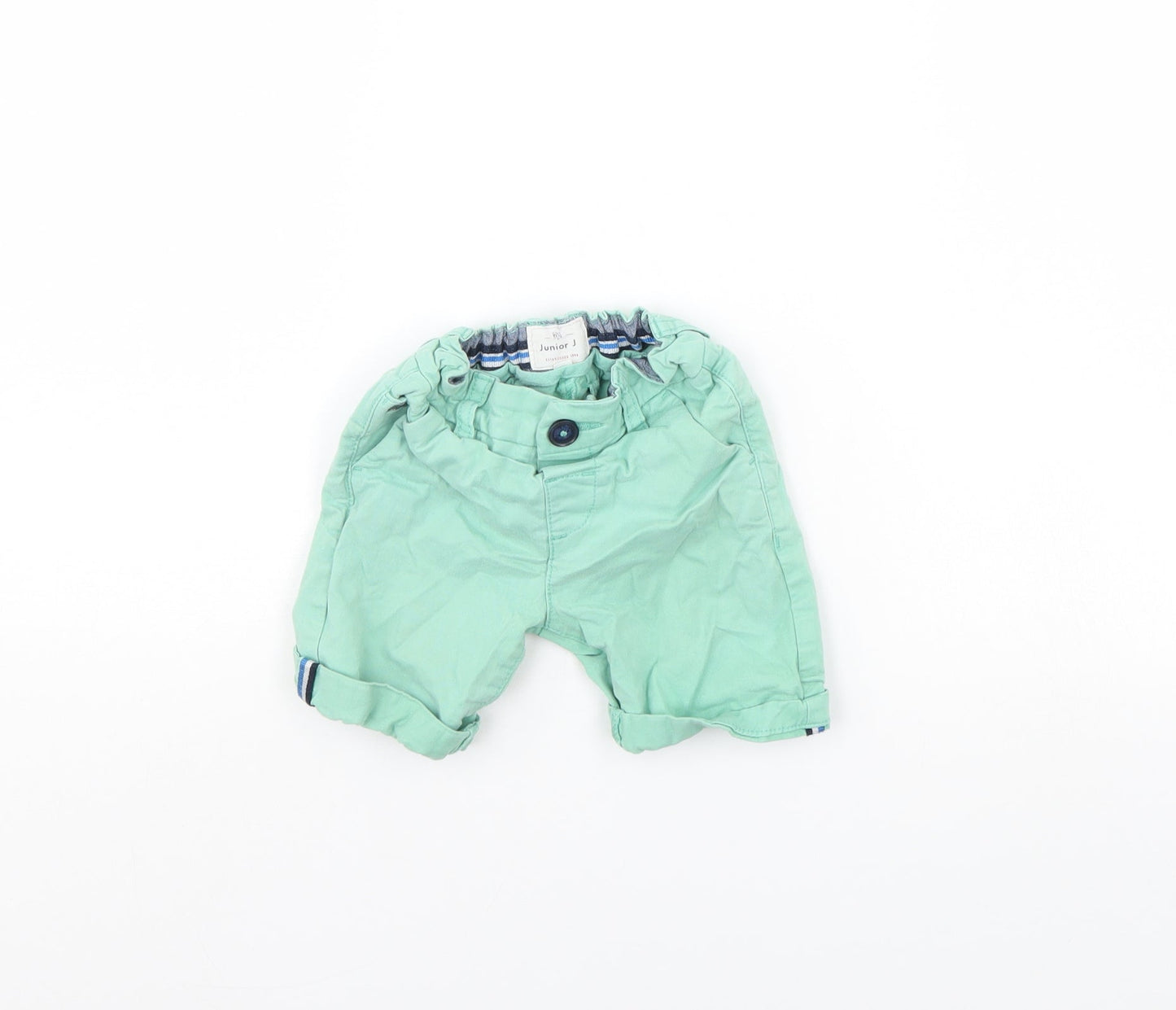Junior J Boys Green   Cropped Trousers Size 18 Months