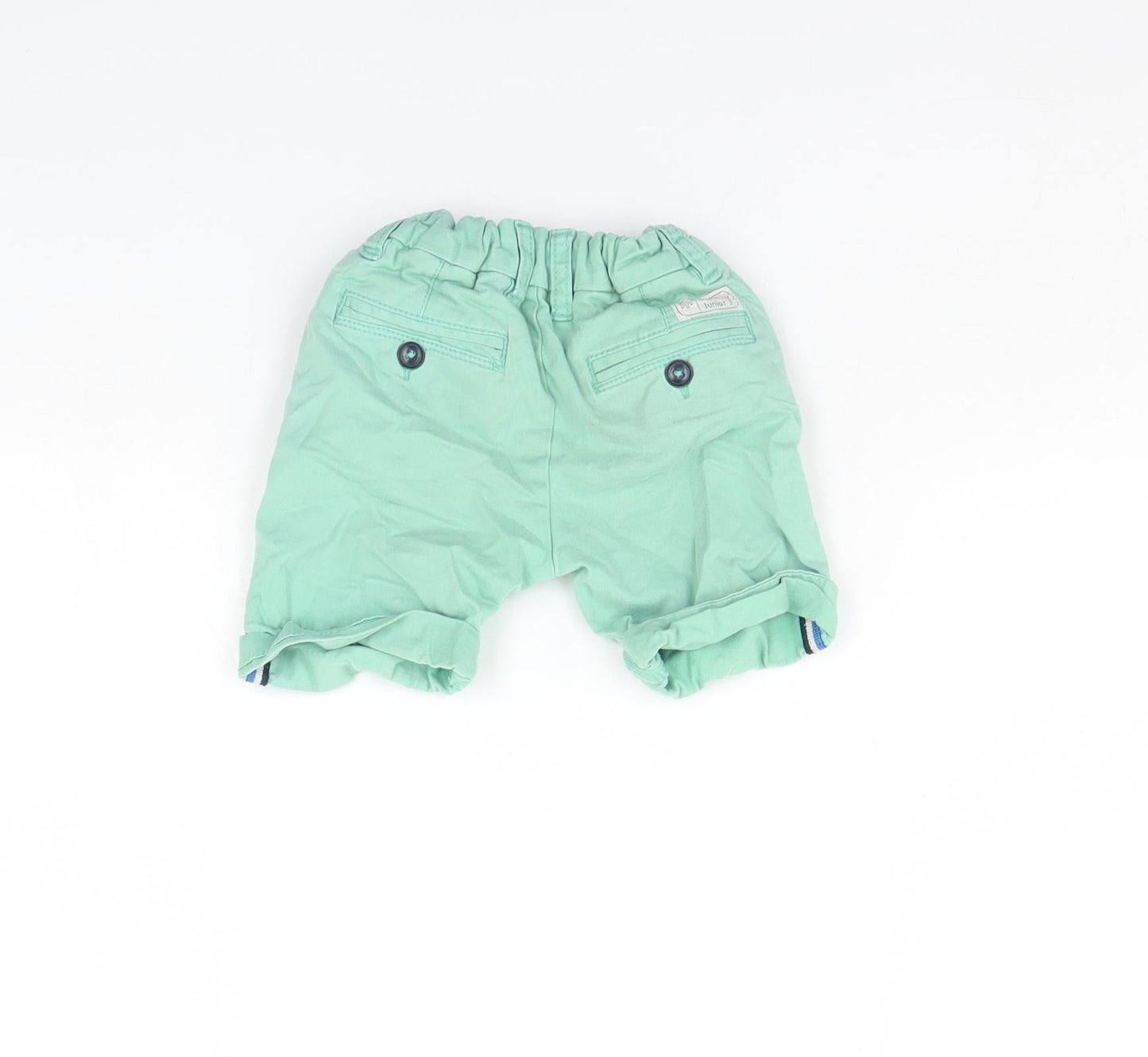 Junior J Boys Green   Cropped Trousers Size 18 Months