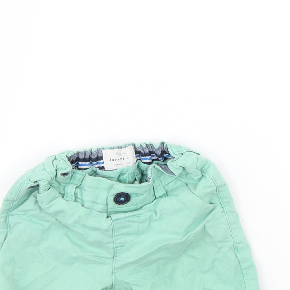Junior J Boys Green   Cropped Trousers Size 18 Months