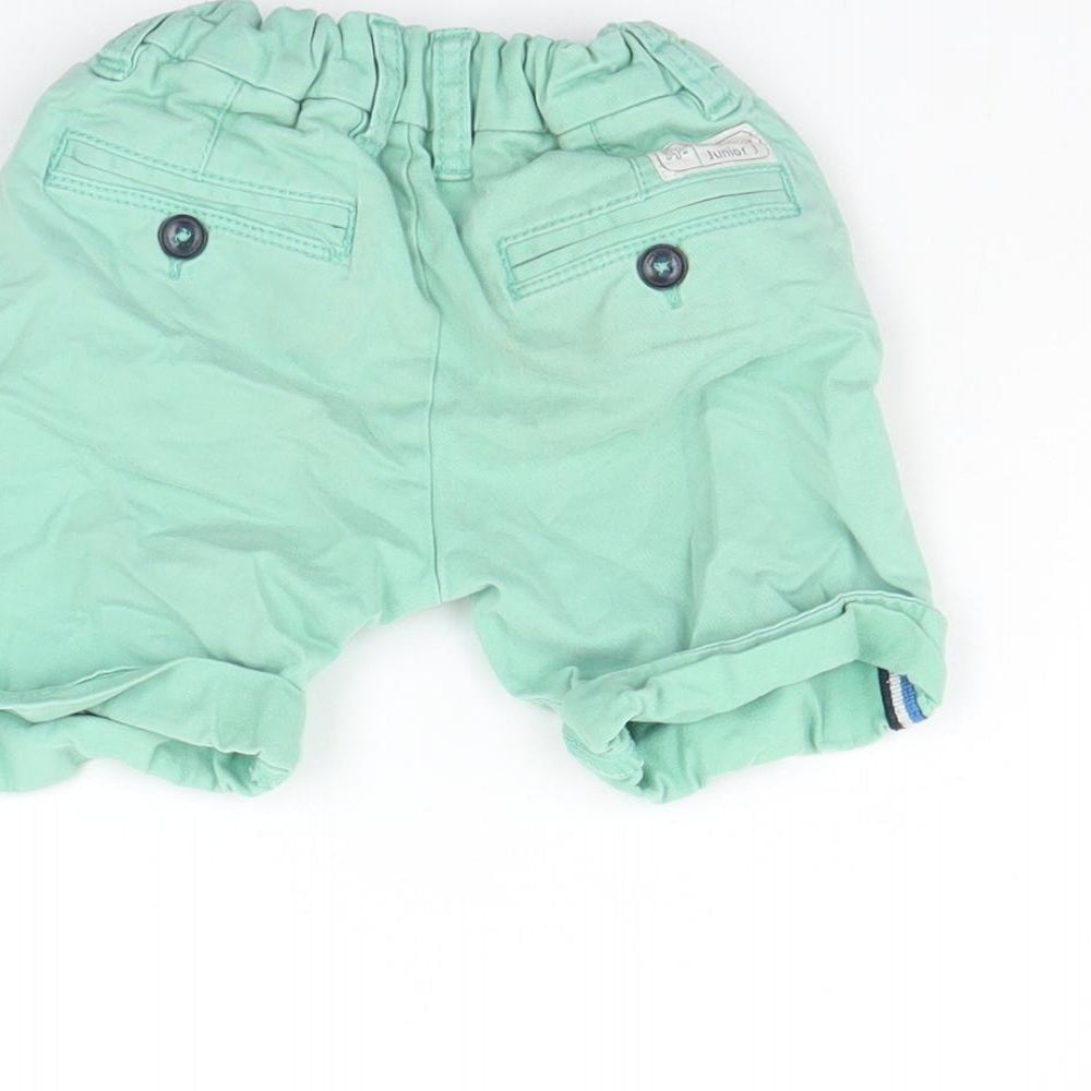 Junior J Boys Green   Cropped Trousers Size 18 Months