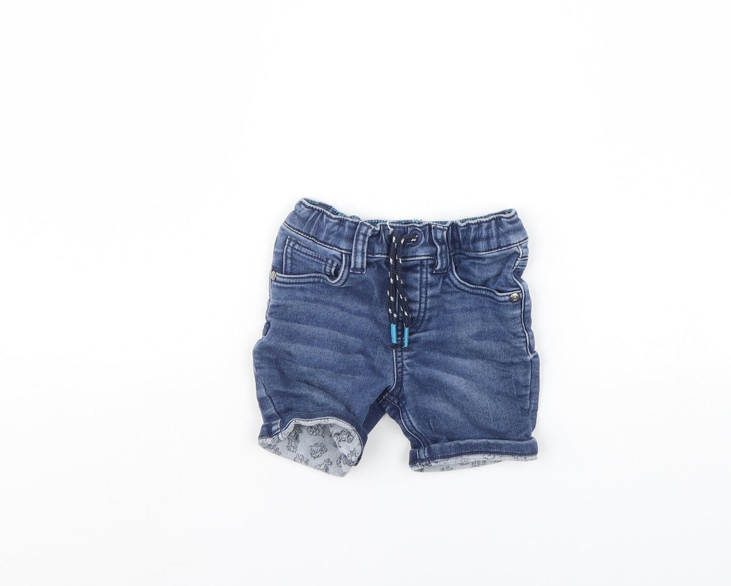 Blue Zoo Boys Blue   Cropped Jeans Size 18 Months