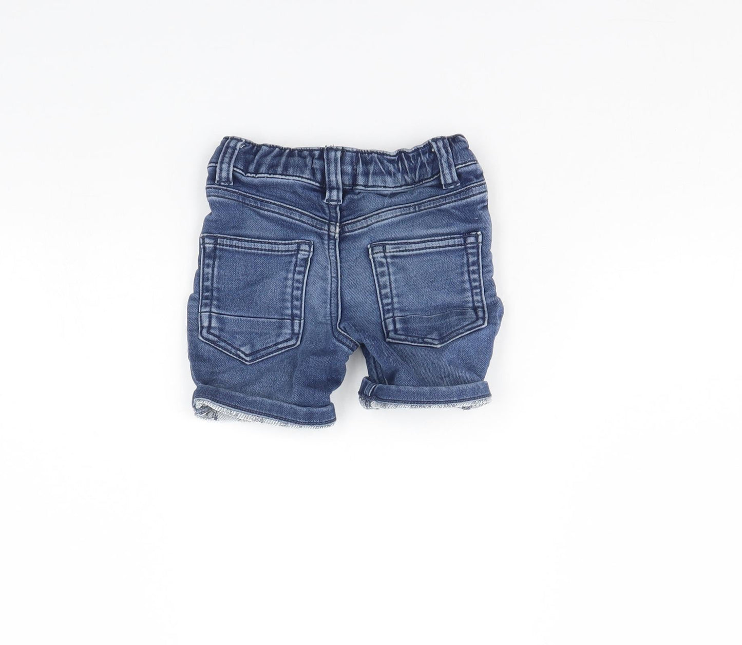 Blue Zoo Boys Blue   Cropped Jeans Size 18 Months