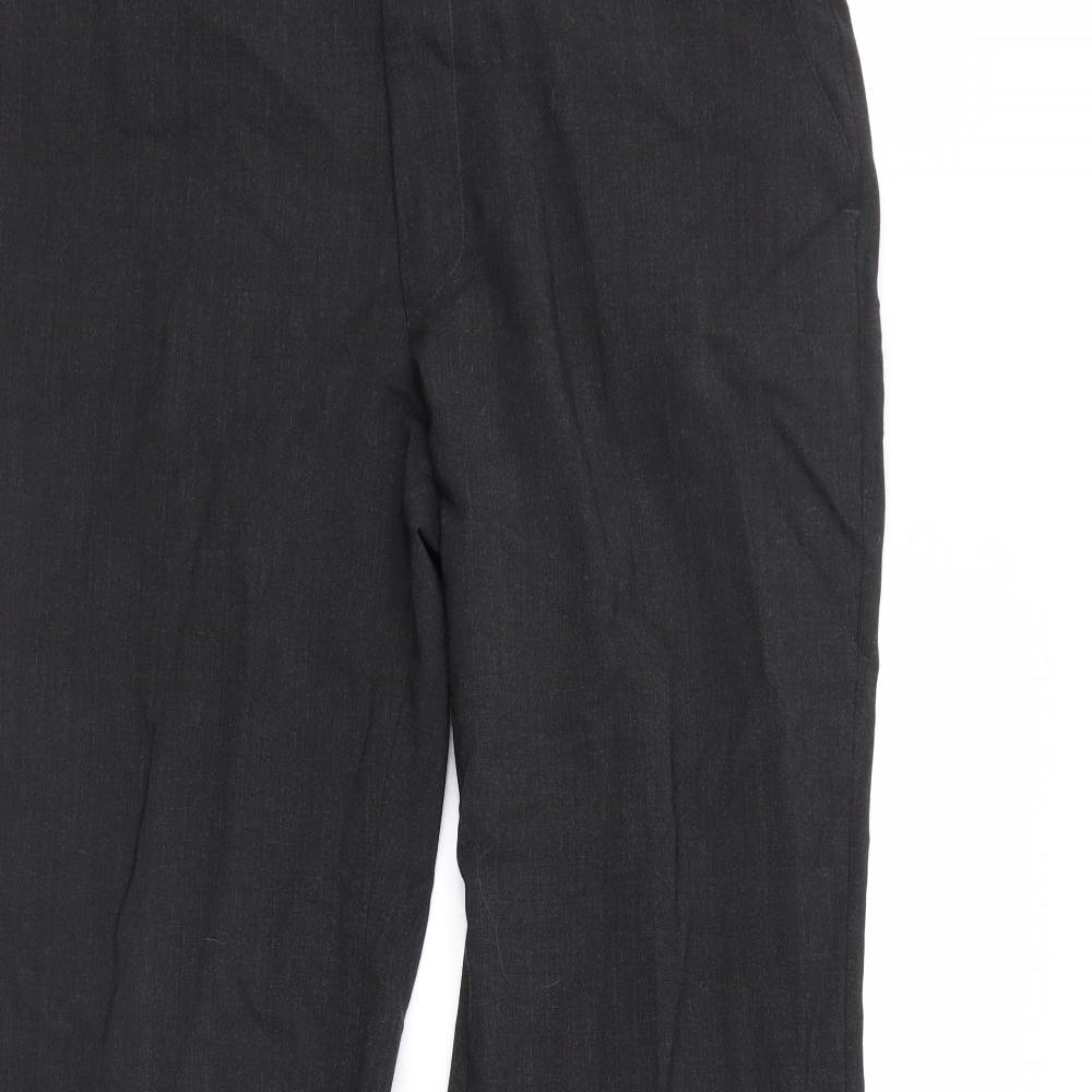 Womens UK Size 36 in Preworn Regular Fit Dress Pants Grey Trousers