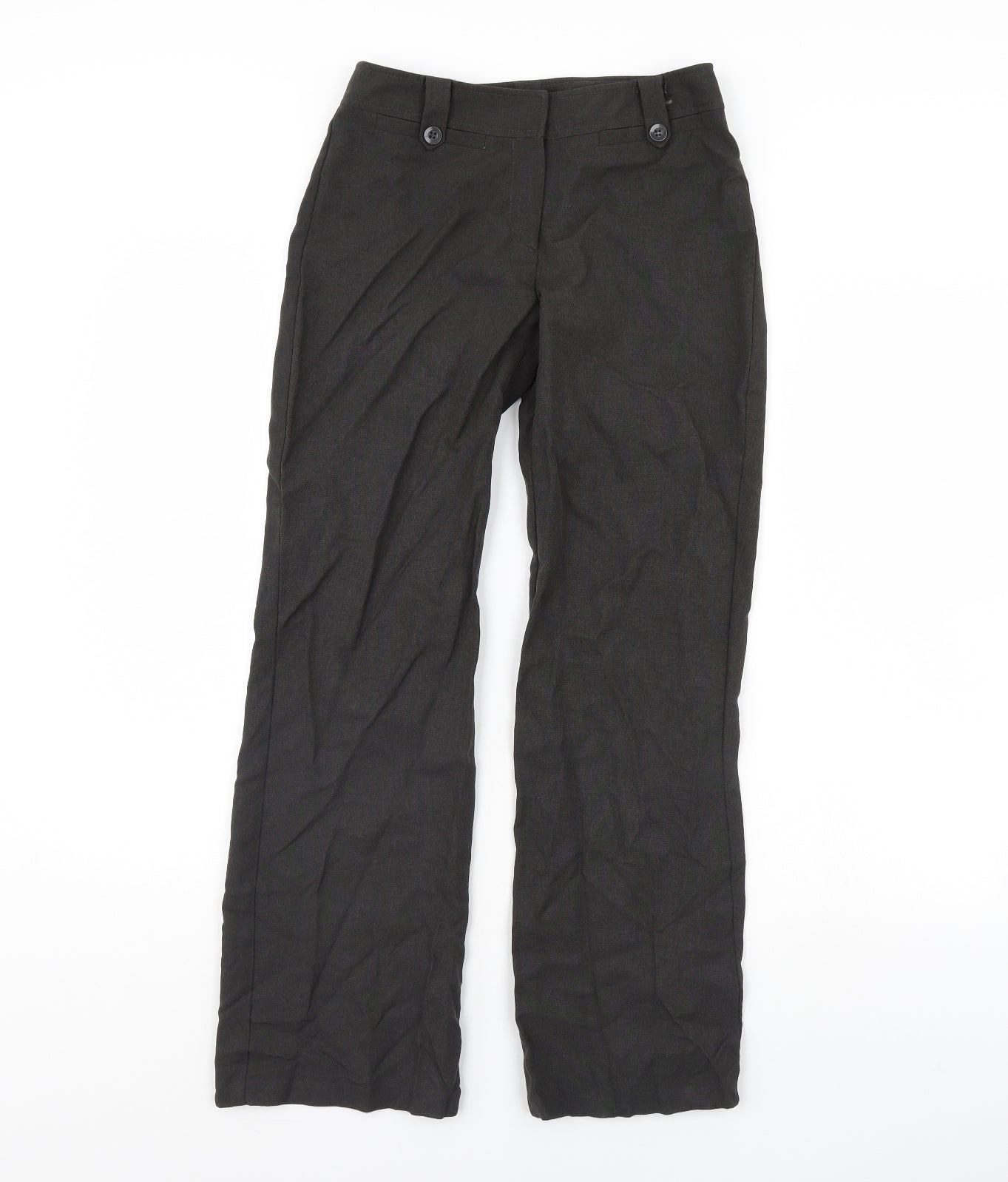 Womens UK Size 6 Dorothy Perkins Regular Fit Dress Pants Grey Trousers