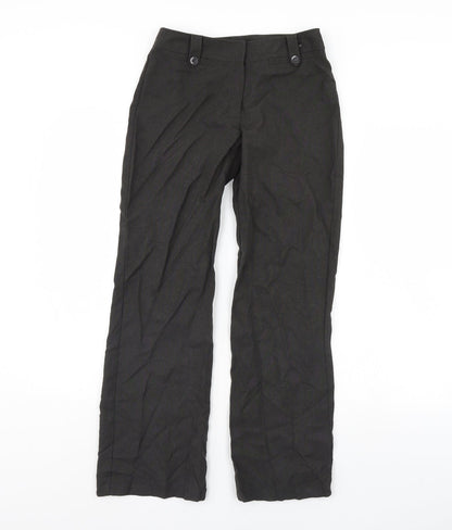Womens UK Size 6 Dorothy Perkins Regular Fit Dress Pants Grey Trousers
