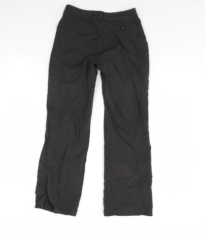 Womens UK Size 6 Dorothy Perkins Regular Fit Dress Pants Grey Trousers