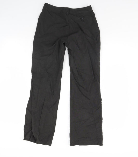 Womens UK Size 6 Dorothy Perkins Regular Fit Dress Pants Grey Trousers