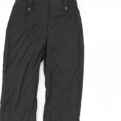 Womens UK Size 6 Dorothy Perkins Regular Fit Dress Pants Grey Trousers
