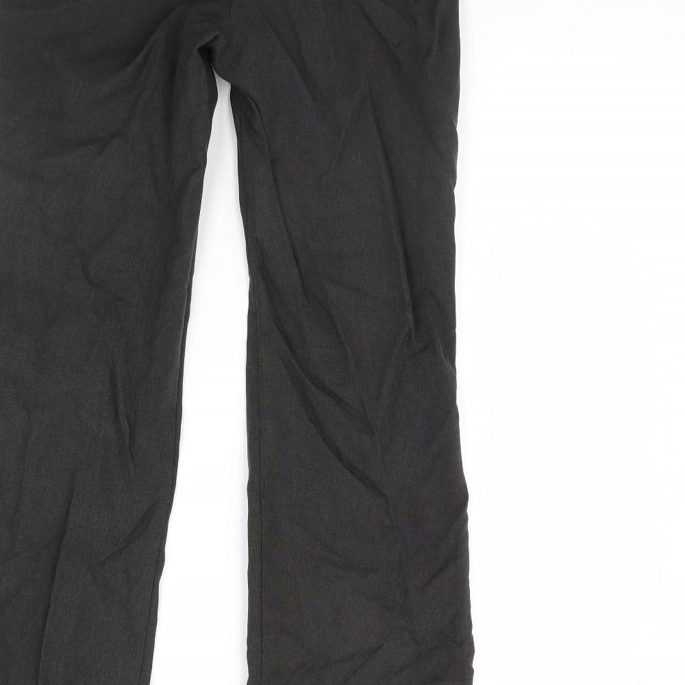 Womens UK Size 6 Dorothy Perkins Regular Fit Dress Pants Grey Trousers
