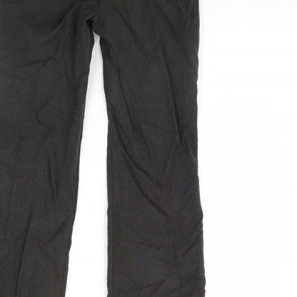 Womens UK Size 6 Dorothy Perkins Regular Fit Dress Pants Grey Trousers