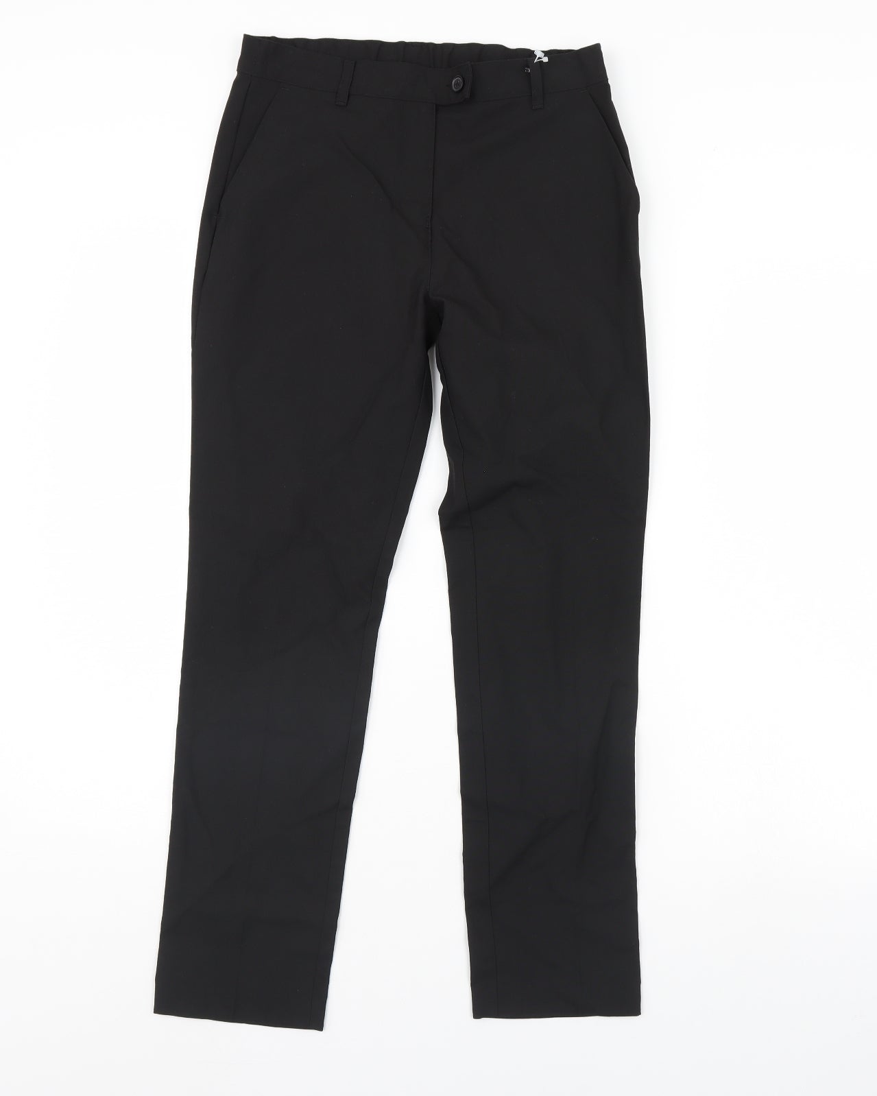 m&s Boys Black   Dress Pants Trousers Size 12 Years