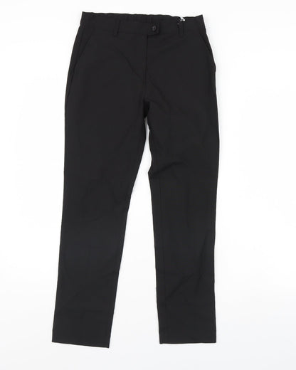 m&s Boys Black   Dress Pants Trousers Size 12 Years