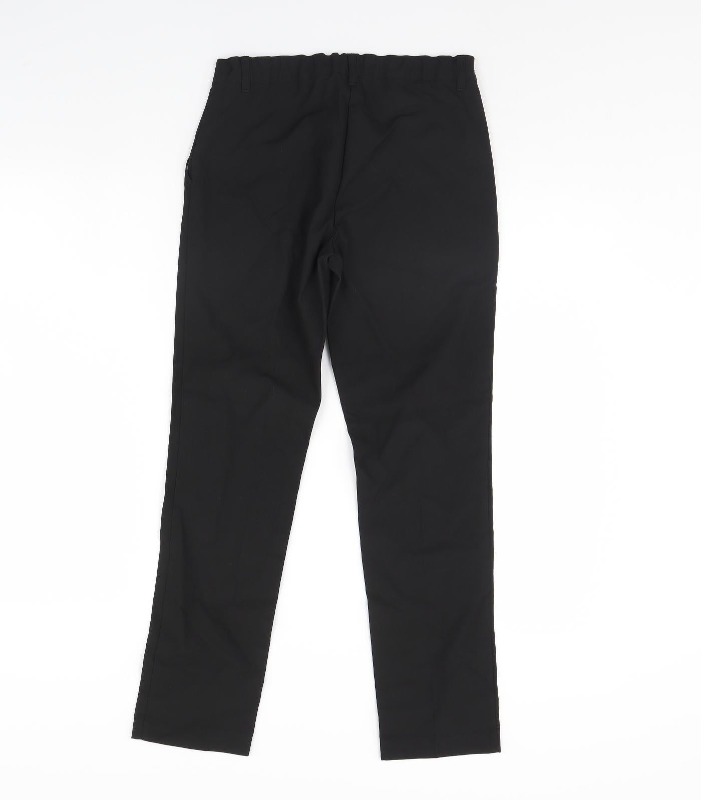 m&s Boys Black   Dress Pants Trousers Size 12 Years