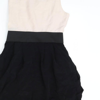H&M Womens Pink   Fit & Flare  Size 10