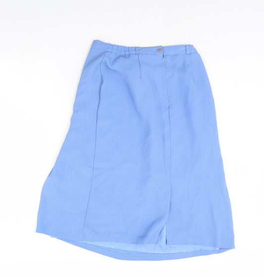 Bonmarché Womens Blue   Flare Skirt Size 16