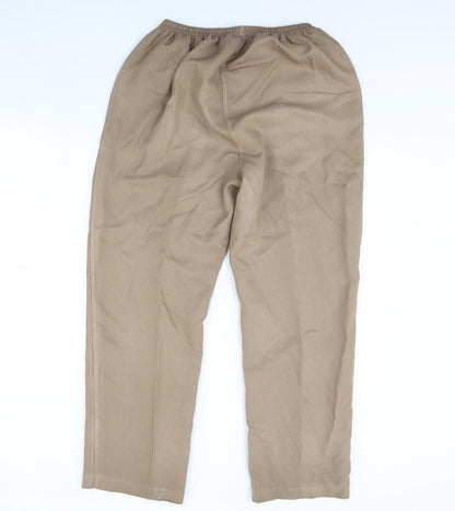 Womens UK Size 30 in Preworn Regular Fit  Brown Trousers