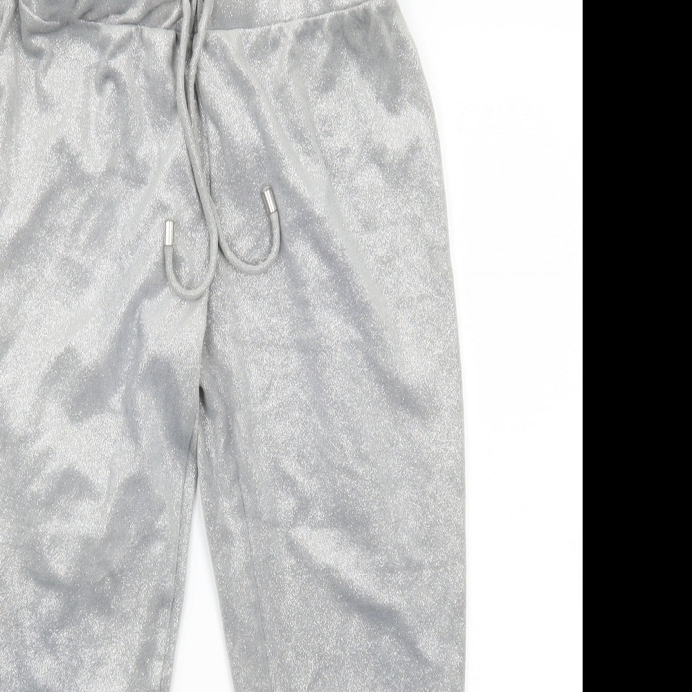 George Womens Grey   Sweatpants Trousers Size 8 L25 in