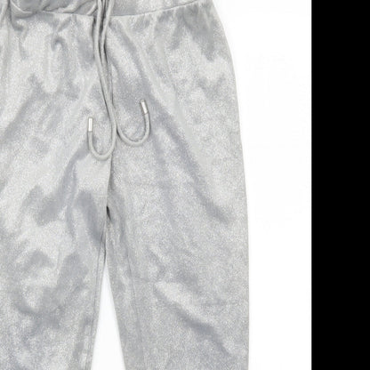 George Womens Grey   Sweatpants Trousers Size 8 L25 in