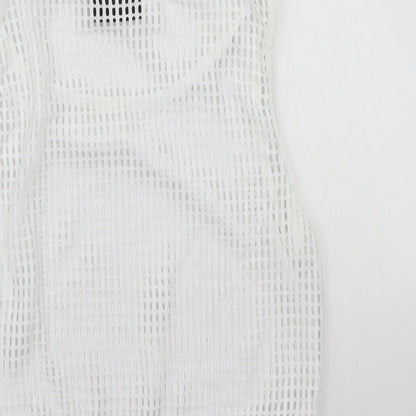 Hotmess Womens White   Basic T-Shirt Size XS