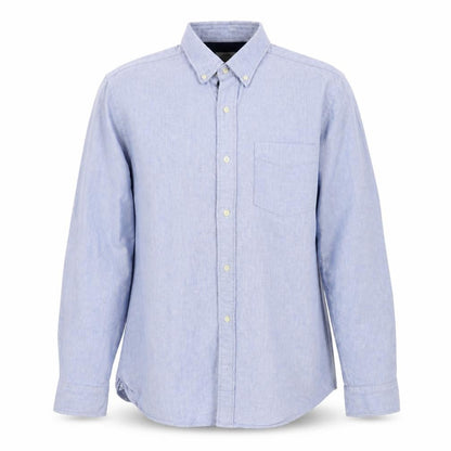 Mens UK Size L NEXT Blue  Button-Up Long Sleeve Casual Shirt