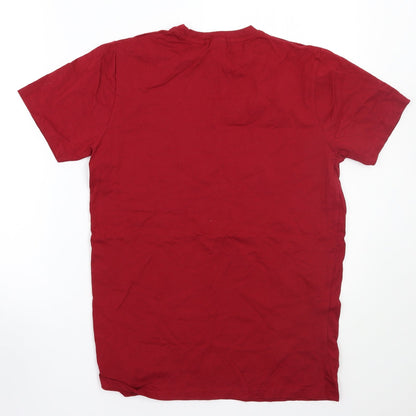 Lee Cooper Mens Red    T-Shirt Size S