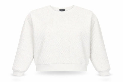 Womens UK Size L Primark White Pullover Jumper