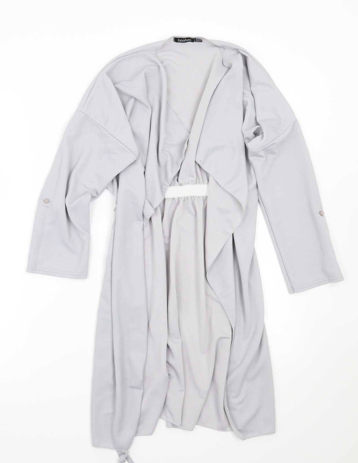 Boohoo Womens Grey   Cardigan Jumper Size 8