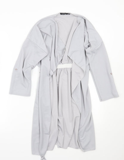Boohoo Womens Grey   Cardigan Jumper Size 8