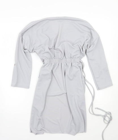 Boohoo Womens Grey   Cardigan Jumper Size 8