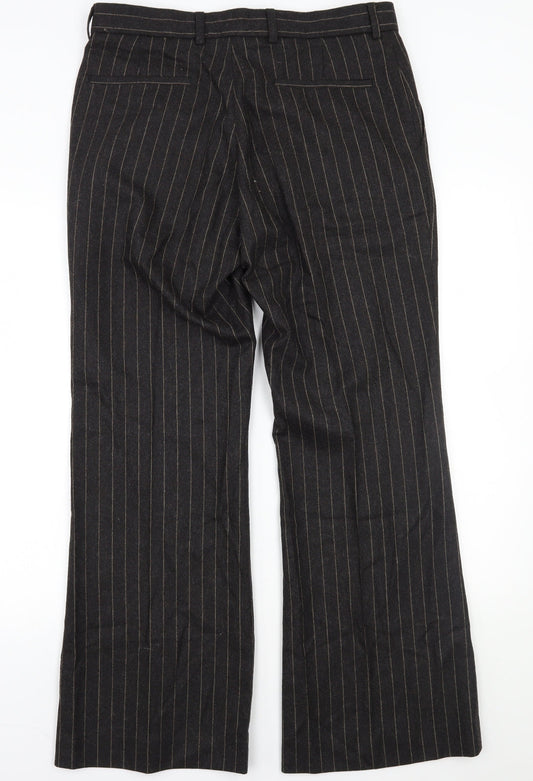 Womens UK Size 34 Topman Regular Fit  Brown Trousers