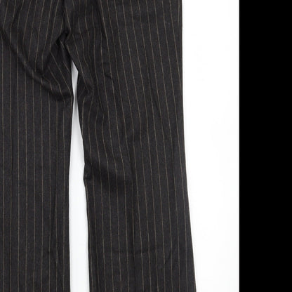 Womens UK Size 34 Topman Regular Fit  Brown Trousers