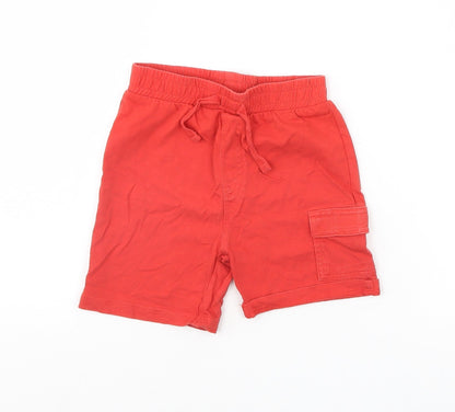 TU Baby Orange   Cropped Trousers Size 12-18 Months  - shorts