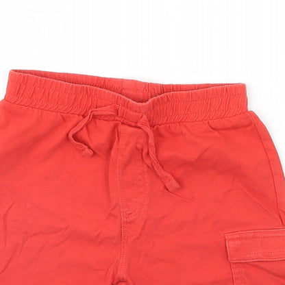 TU Baby Orange   Cropped Trousers Size 12-18 Months  - shorts