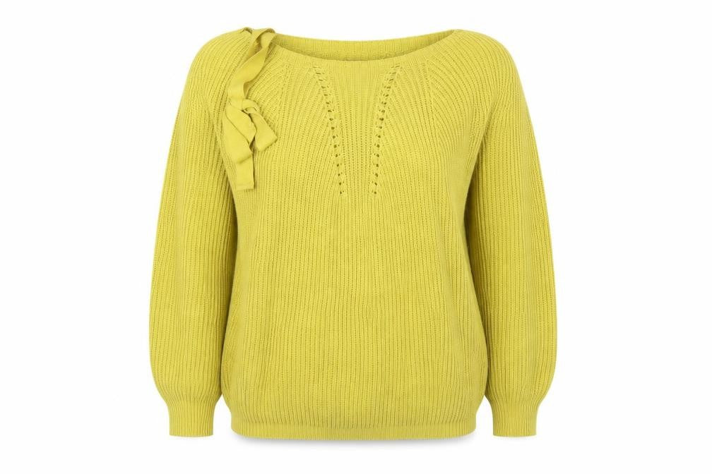 Womens UK Size 10 River Island Green Pullover Jumper