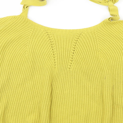 Womens UK Size 10 River Island Green Pullover Jumper