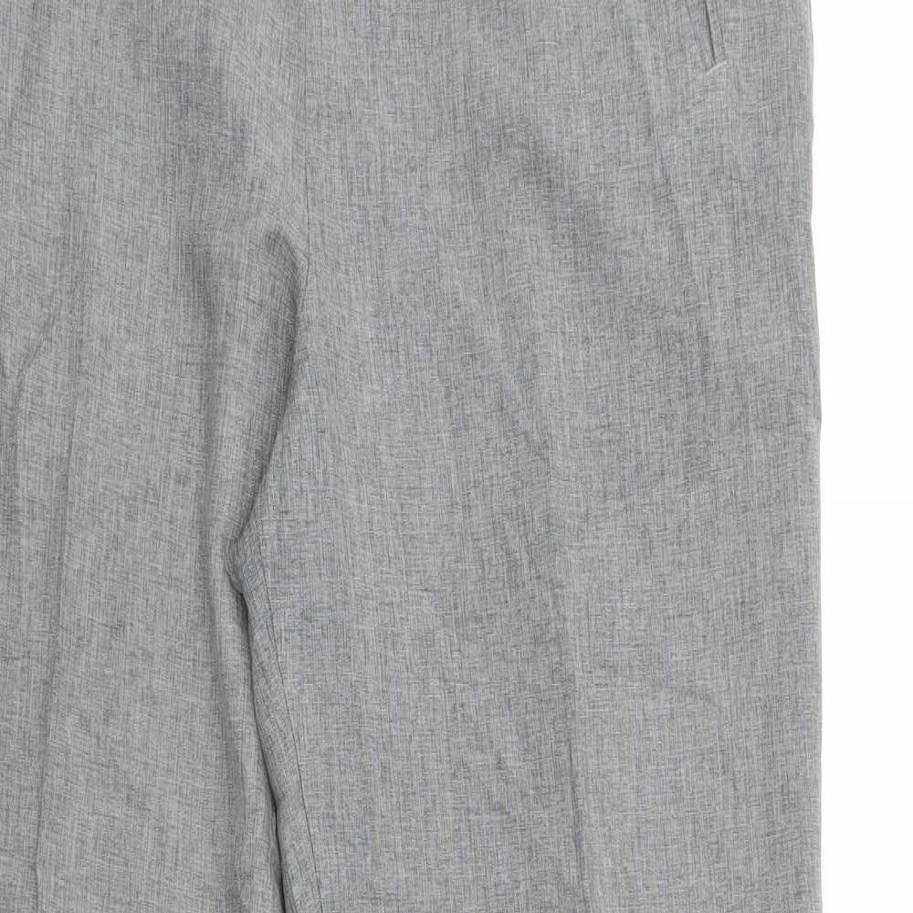 St Michael Womens Grey   Trousers  Size 14 L27 in