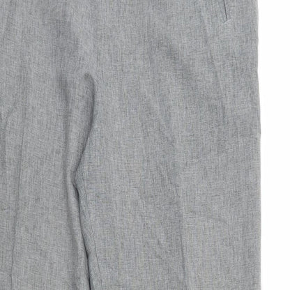 St Michael Womens Grey   Trousers  Size 14 L27 in