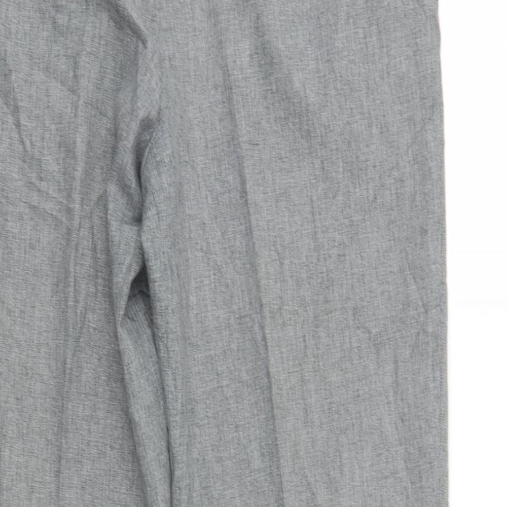 St Michael Womens Grey   Trousers  Size 14 L27 in