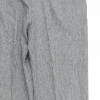 St Michael Womens Grey   Trousers  Size 14 L27 in