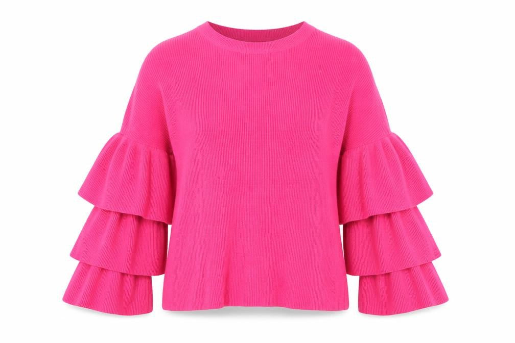 Womens UK Size M Pimkie Pink Pullover Jumper