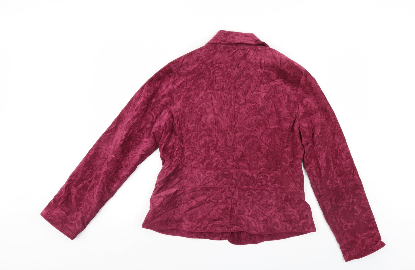 Chicos Womens Purple   Jacket  Size XS