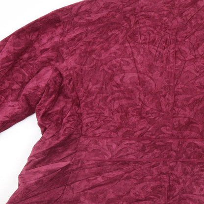 Chicos Womens Purple   Jacket  Size XS