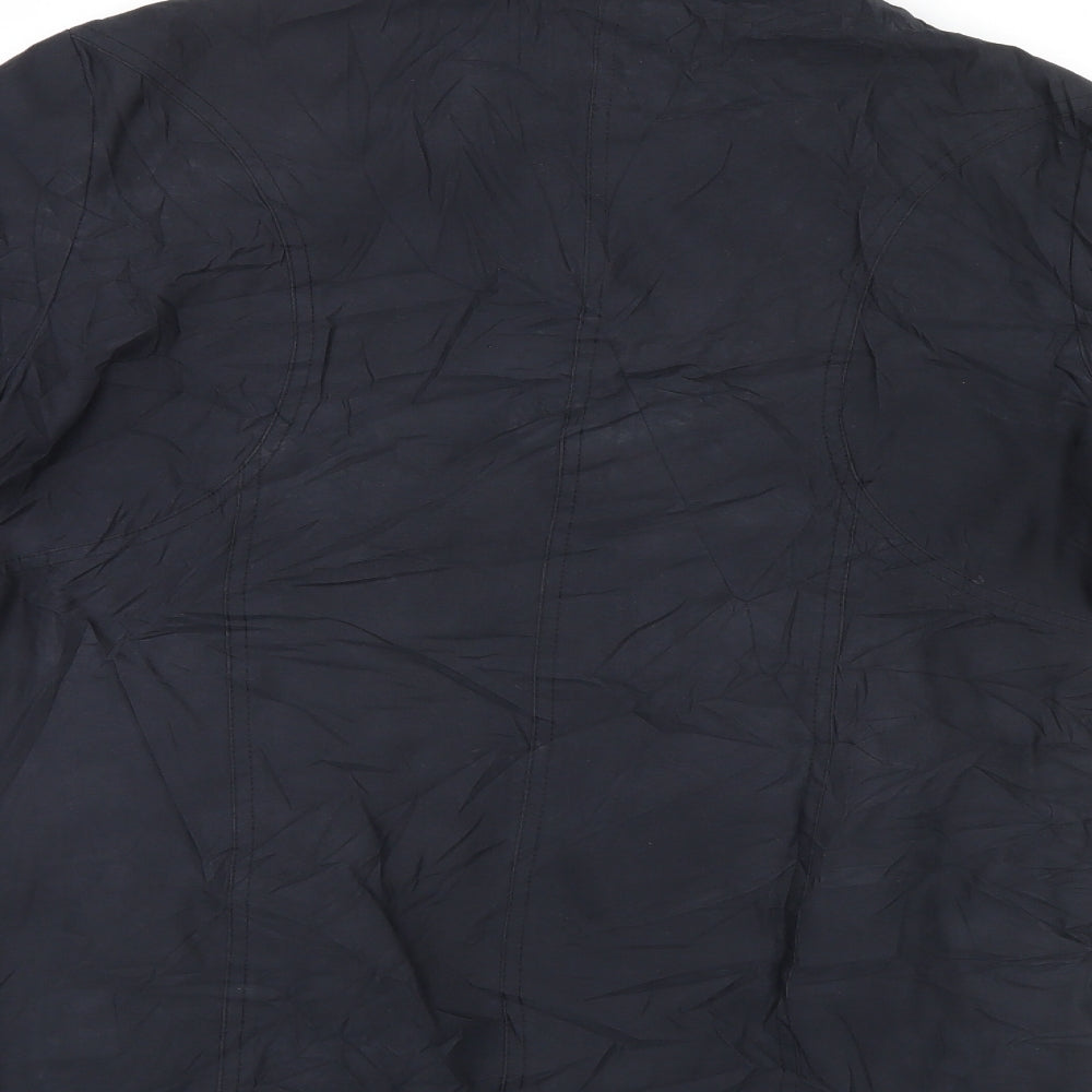 Womens UK Size S Per Una Black Anorak Coat