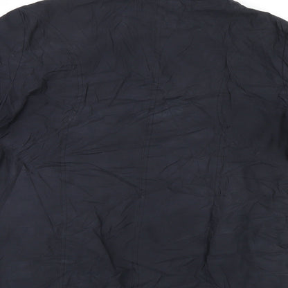 Womens UK Size S Per Una Black Anorak Coat