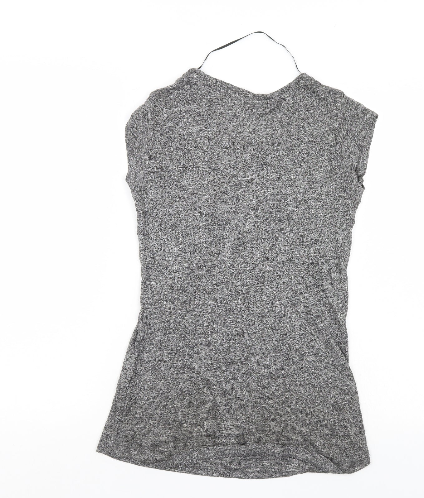 Womens UK Size 6 Atmosphere Grey Basic T-Shirt